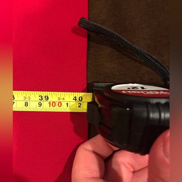 Donna Morgan women's burgundy wine colored with brown web like design, S… - Picture 10 of 11